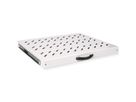 ROLINE 19-inch shelf 1 U, Extendable 350 T 25 kg grey
