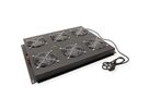 ROLINE 19" roof fan unit with 6 fans, ON/OFF for server rack PRO series, black