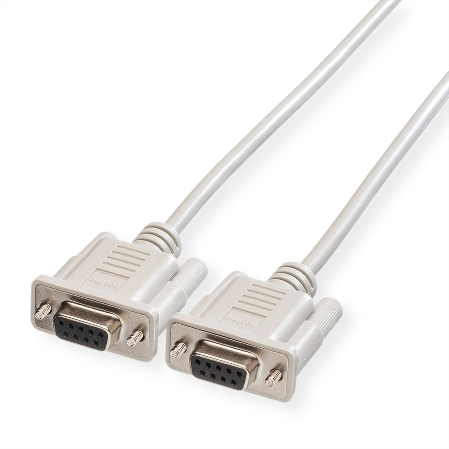 ROLINE RS232 Cable, DB9 F - F, 1.8 m