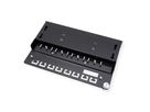 ROLINE Cat.5e (Class D) Wall Mount Patch Panel, 8 Ports, STP, black