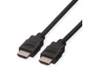 ROLINE HDMI High Speed Cable + Ethernet, LSOH, M/M, black, 5 m