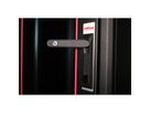 ROLINE 19-inch network cabinet Basic 22 U, 600x600 WxD Glass door black