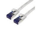 VALUE FTP Patch Cord, Cat.6A (Class EA), extra-flat, grey, 1.5 m