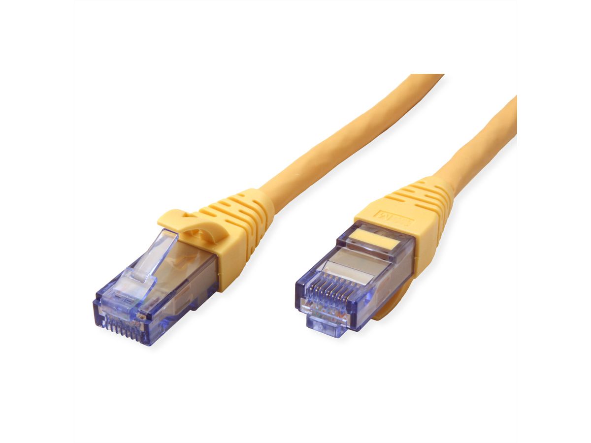 ROLINE UTP Patch Cord Cat.6A, Component Level, LSOH, yellow, 3 m