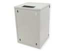 ROLINE 10-inch wall-mounted housing 9 U, 312x300 WxD grey