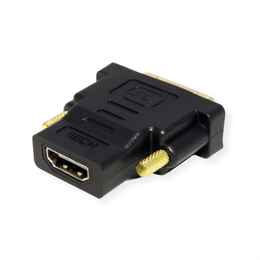 ROLINE DVI-HDMI Adapter, DVI M - HDMI F