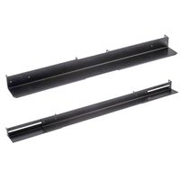 Slide Rails 1 Pair, variable depth 610-935mm, black