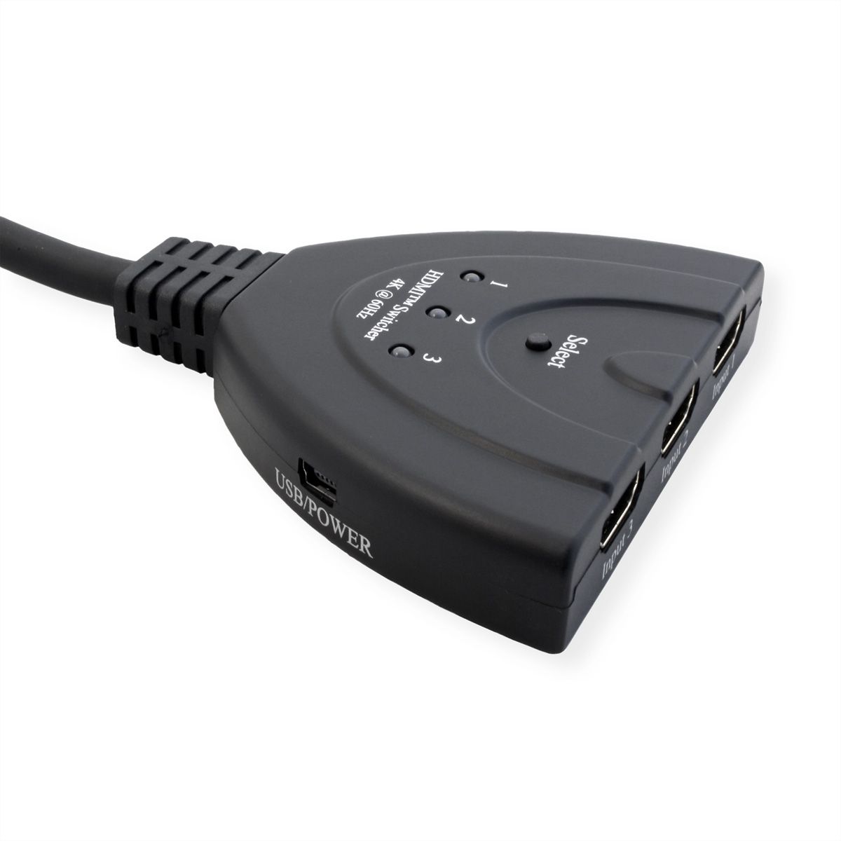 VALUE HDMI Switch, 3x1, 4K60Hz