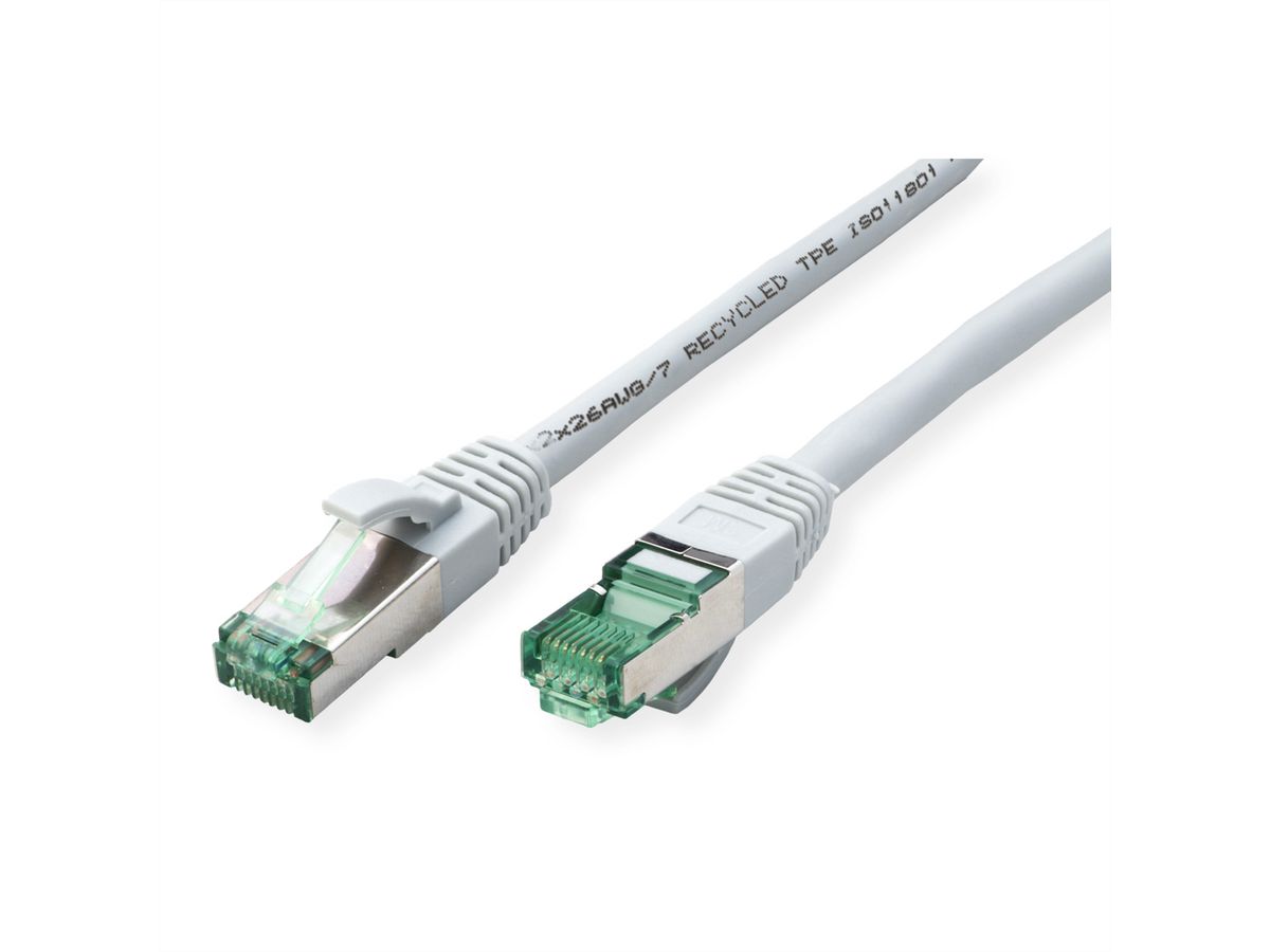 ROLINE RM S/FTP (PiMF) Patch Cord Cat.6A, grey, 1.5 m