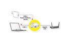 VALUE USB 3.2 Gen 2 to Gigabit Ethernet Converter, 1x PD Port
