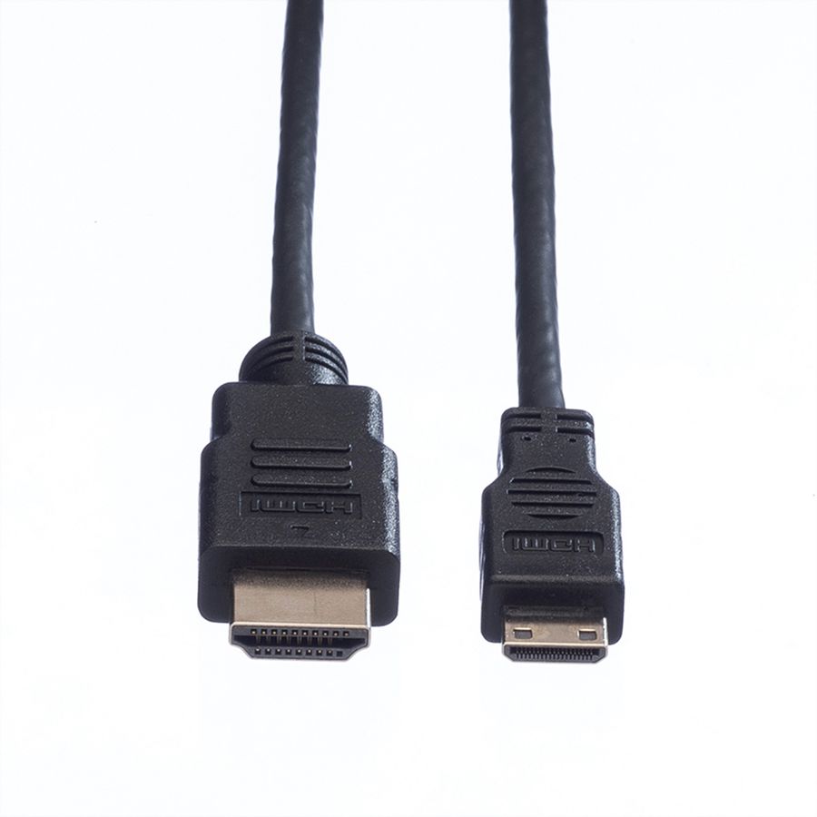 VALUE HDMI High Speed Cable + Ethernet, A - C, M/M, 2 m