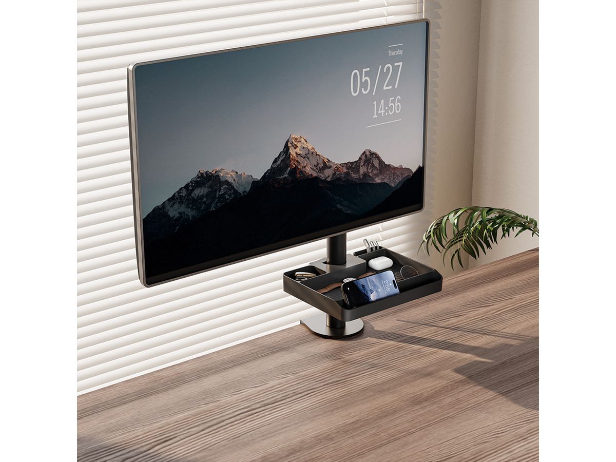 VALUE Pole Mounted Storage Shelf