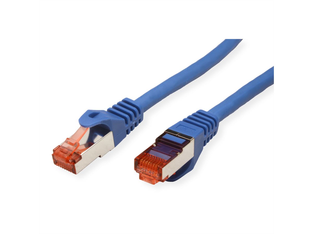 ROLINE S/FTP Patch Cord Cat.6 Component Level, LSOH, blue, 3 m