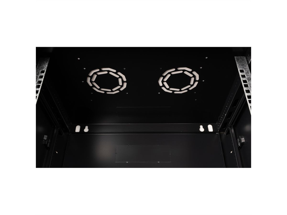 VALUE 19" Wall Cabinet 12U , 600x450mm, black