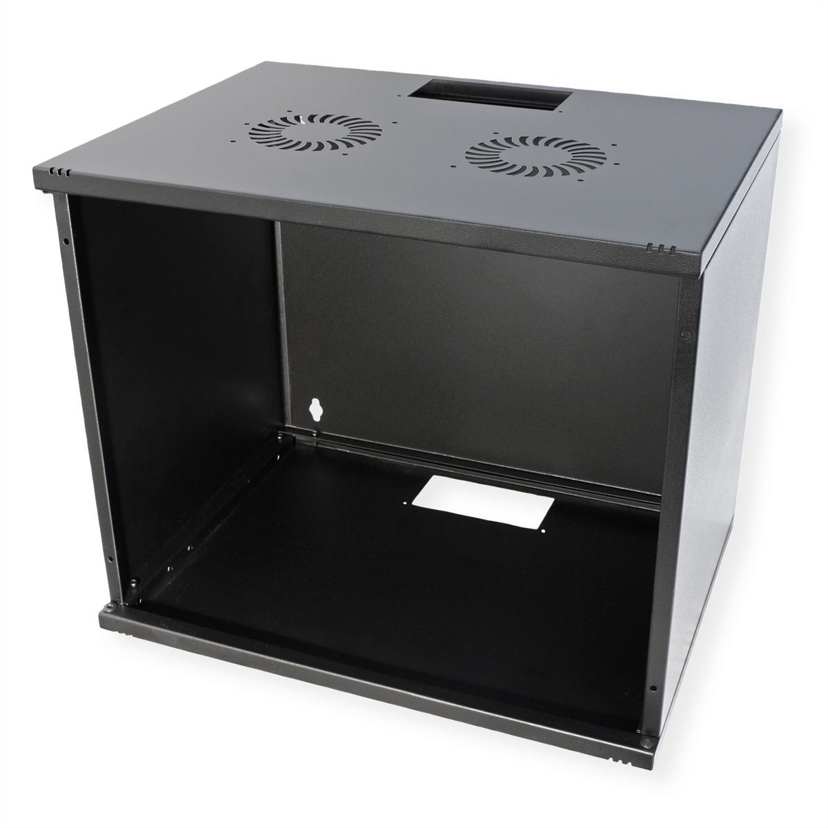 ROLINE 19-inch wall-mounted housing Basic 9 U, 540x400 BxT kit black