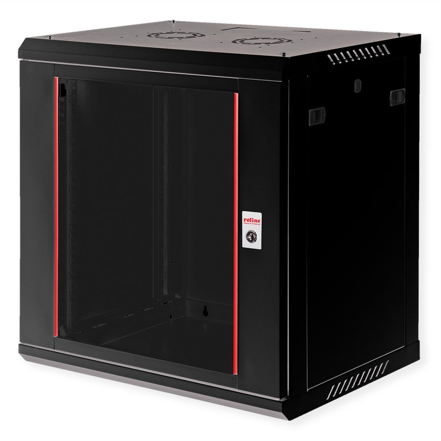 ROLINE 19" Wall Cabinet Basic Plus 12U, 600x450 BxT black