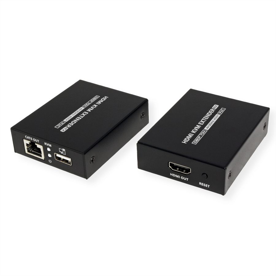 VALUE KVM Extender over Cat. 6/6A, HDMI, 4K@30Hz, max. 40m