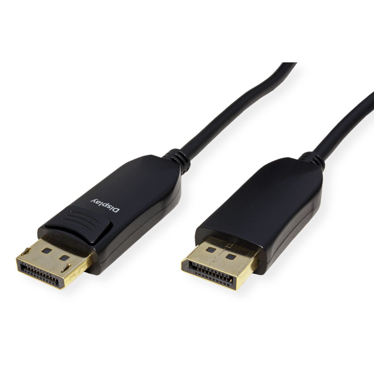 ROLINE DisplayPort Cable (AOC), v2.1, 10K@60Hz, 54Gbit/s, UHBR13.5, DP-DP, M/M, 20 m