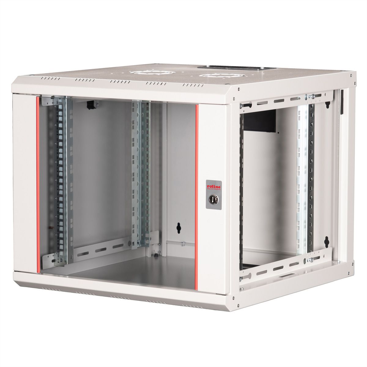 ROLINE 19-inch wall housing Pro 9 U, 600x600 WxD grey