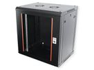ROLINE 19" Wall Cabinet Basic Plus 12U, 600x450 BxT black