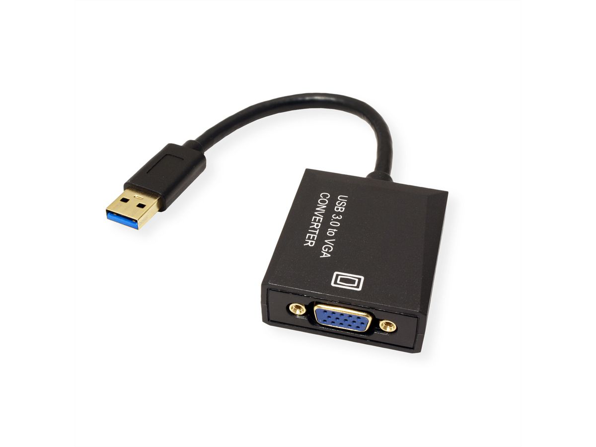 VALUE USB Display Adapter, USB 3.2 Gen 1 to VGA
