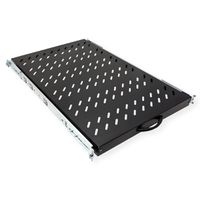 VALUE 19" 1U Extendable Sliding Shelf for Cabinets, 420 x 700 mm, max. load 25 kg