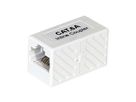 VALUE RJ-45 Mini Inline Coupler, Cat.6A (Class EA), unshielded, white