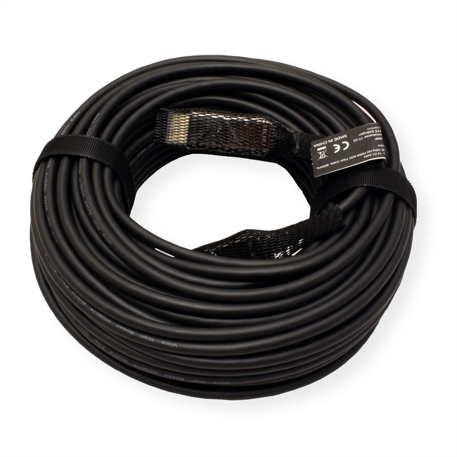 ROLINE Cable UHD HDMI Active Optical (AOC), M/M, 30 m