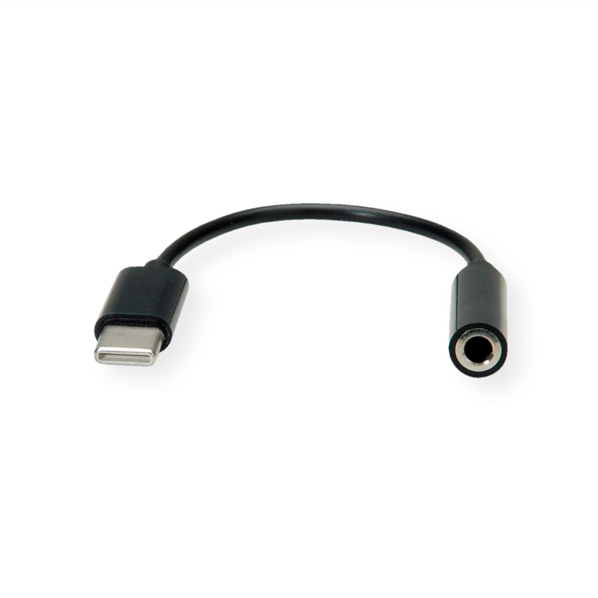 VALUE Type C - 3.5mm Audio Adapter, M/F, 0.13 m