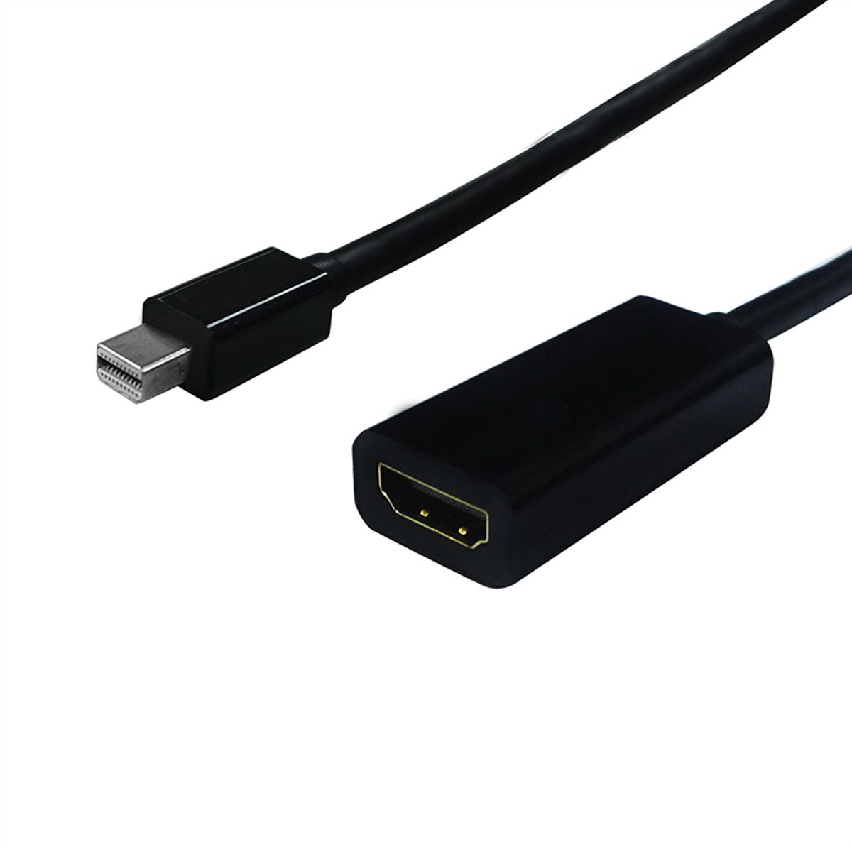 STANDARD Cableadapter, MiniDP M - HDMI F