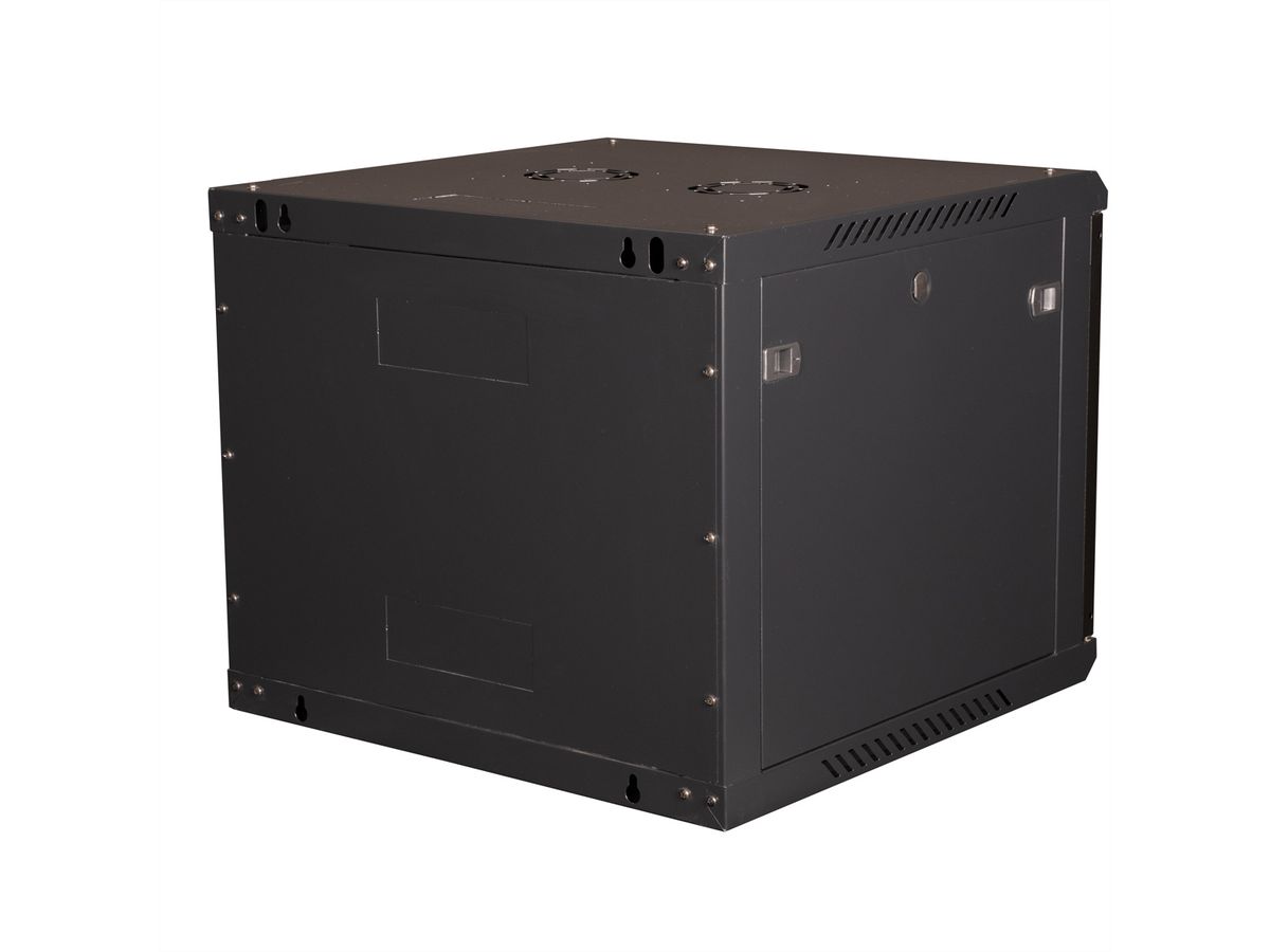VALUE 19" Wall Cabinet 9U , 600x600mm, black