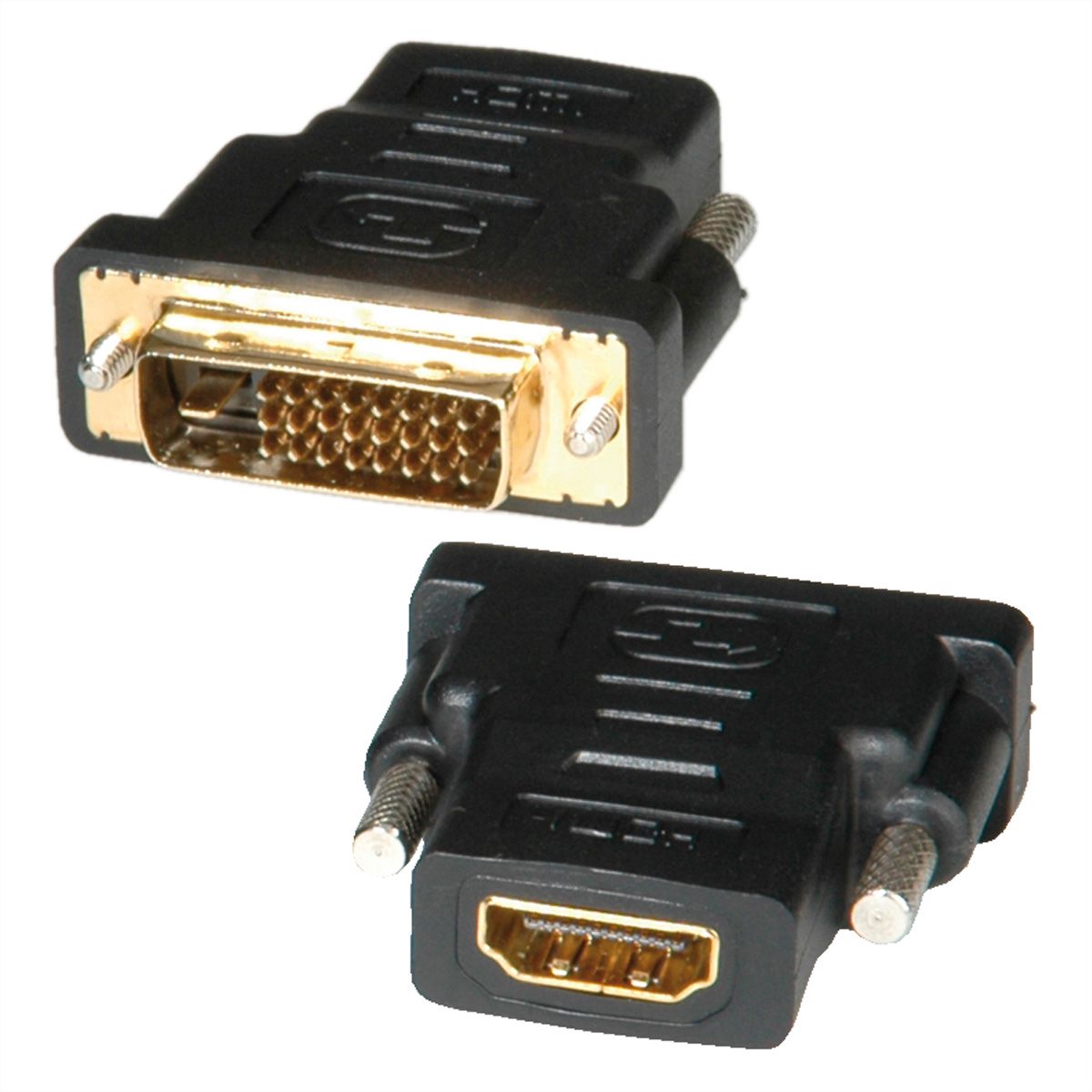 ROLINE Adattatore HDMI Femmina/Femmina, Prolunga E Collega Due Cavi HDMI, Dimensioni 12x23x33mm, Di Secomp