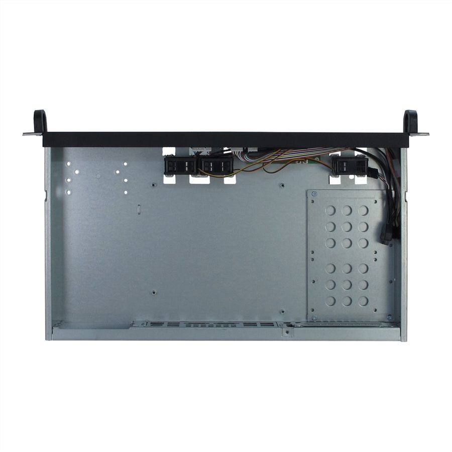 19" Industrial Rack-Mount Server Chassis, 1UH, 1U-K-125L, black