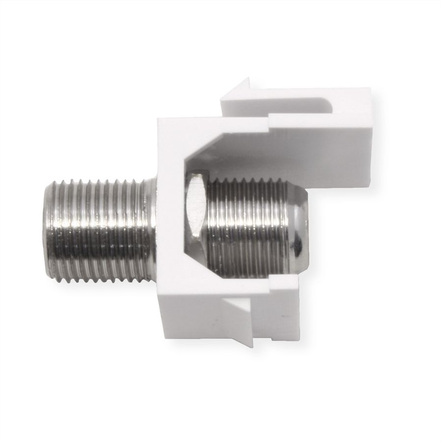 VALUE F-Type Keystone Coupler, Plastic