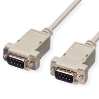 VALUE RS232 Cable, DB9 M - M, 1.8 m