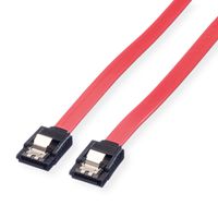 VALUE Internal SATA 6.0 Gbit/s Cable, with Latch, 0.5 m
