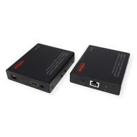 ROLINE HDMI Extender and Splitter, 1x2, via Cat6A, 70m, 4K60Hz