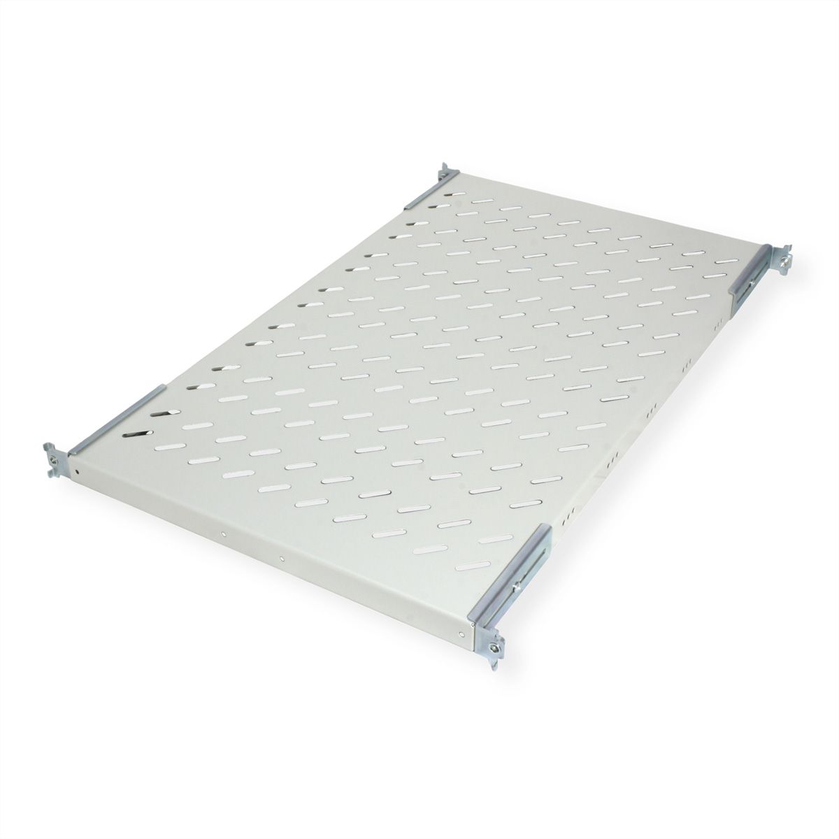 ROLINE 19-inch shelf 1 U, 770 T 50 kg grey
