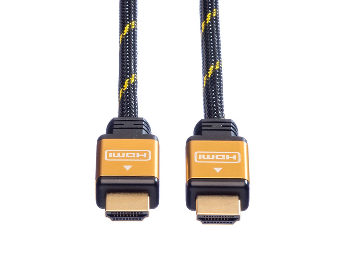 ROLINE GOLD HDMI High Speed Cable, M/M, 10 m