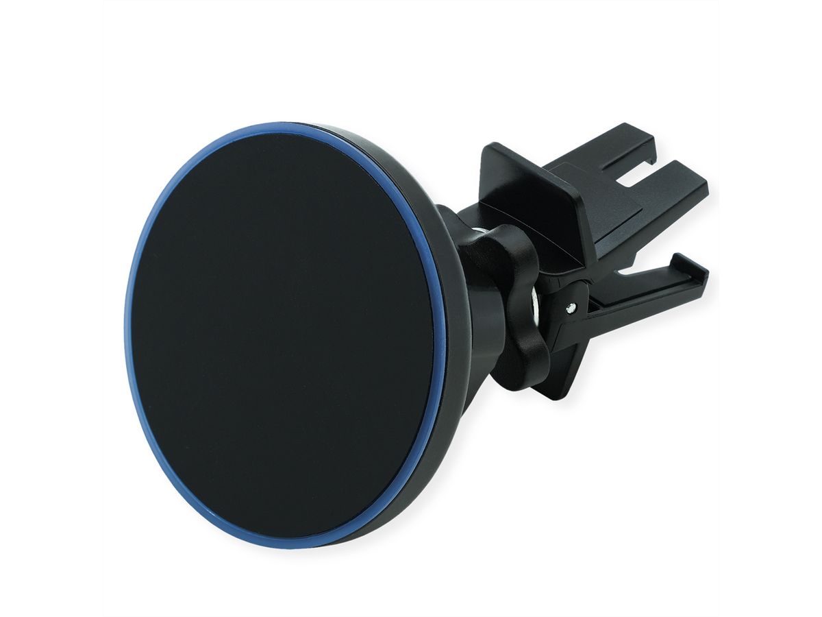 ROLINE Wireless Charger (15W) and Car Smartphone Holder, Magnetic