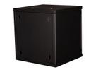 ROLINE 10-inch wall-mounted housing 6 U, 312x300 WxD black