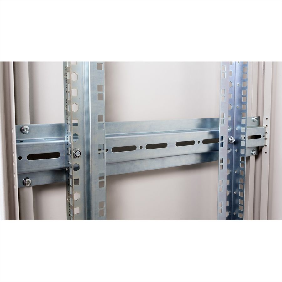 ROLINE 19-inch Network Cabinet Pro 47 U, 600x600 WxD glass door grey