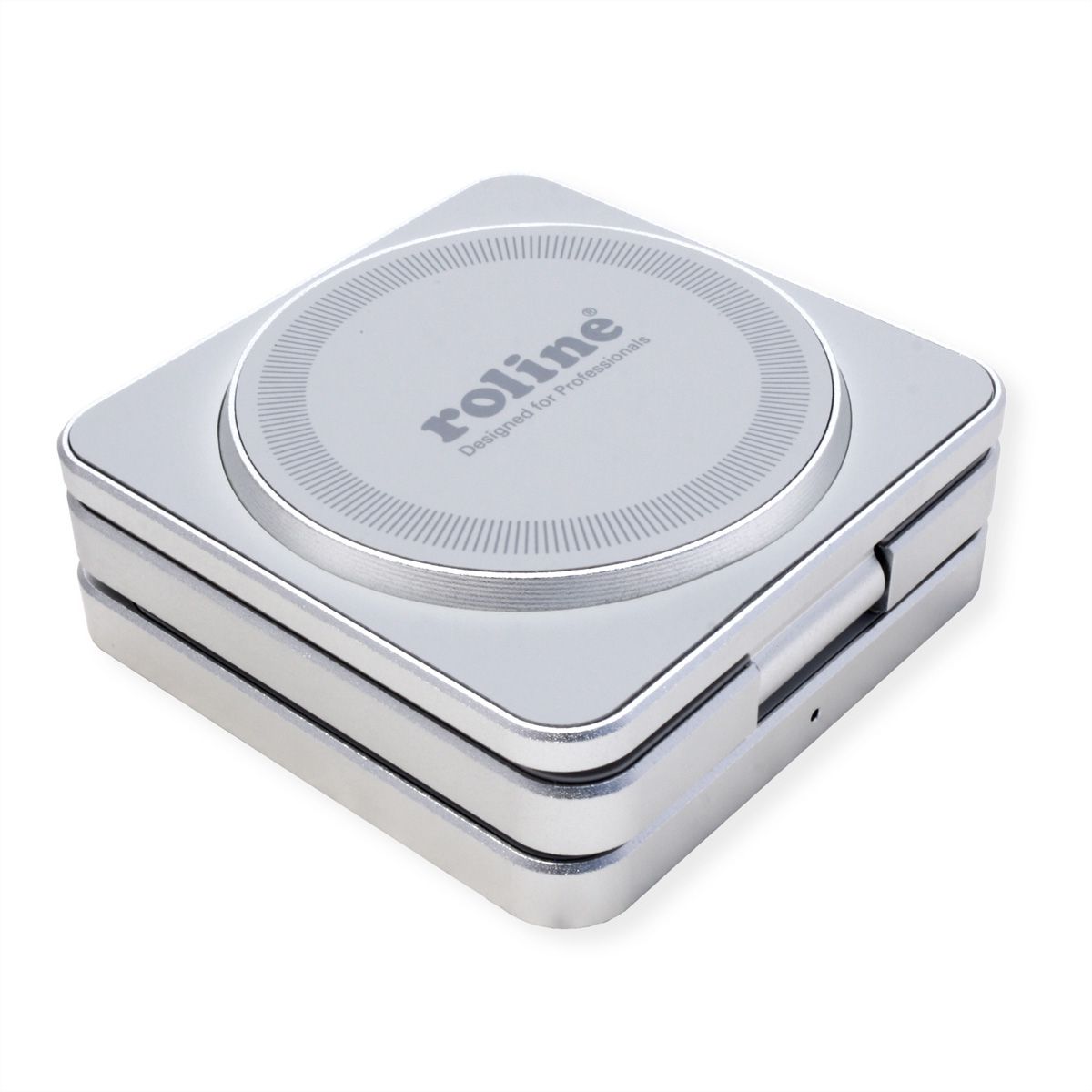 ROLINE 3-in-1 Wireless Foldable Charging Stand, for iPhone Devices