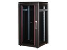 ROLINE 19-inch Network Cabinet Pro 22 U, 600x600 WxD glass door black
