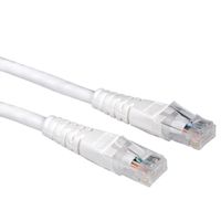STANDARD UTP Patch Cord, Cat.6 (Class E), white, 0.5 m