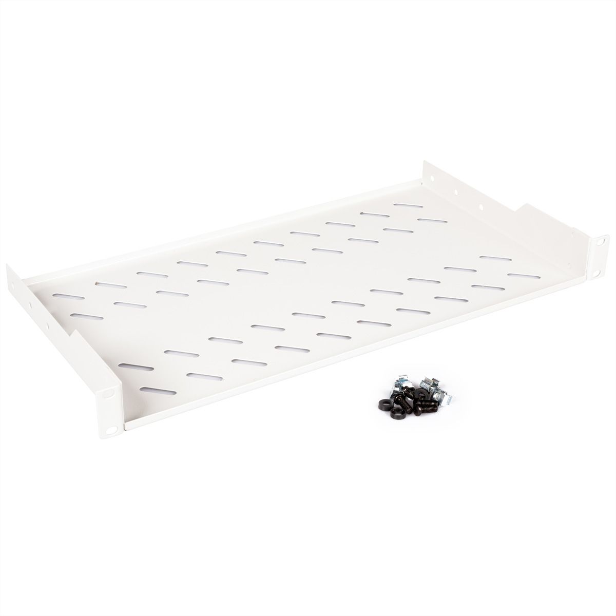 ROLINE 19-inch shelf 1 U, 250 T 15 kg grey