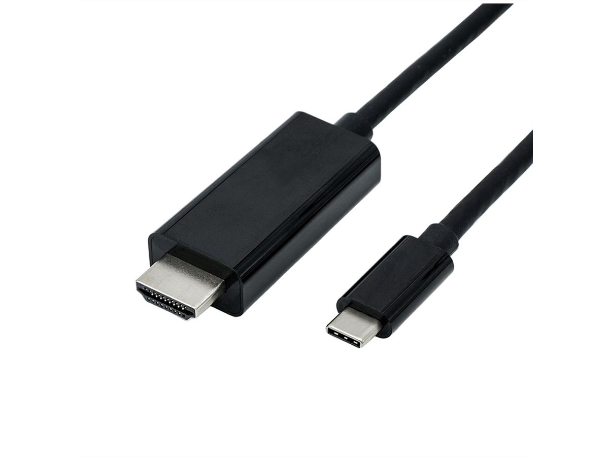 ROLINE Type C - HDMI Cable, M/M, 3 m
