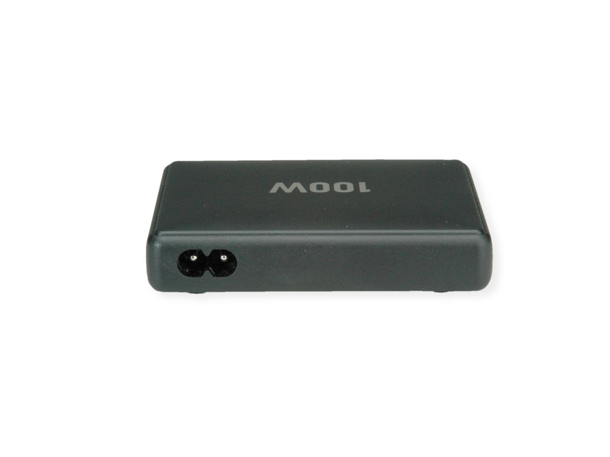 VALUE USB GaN Charger, 4 Ports, (3x USB-C, 1x USB-A), max. 100W