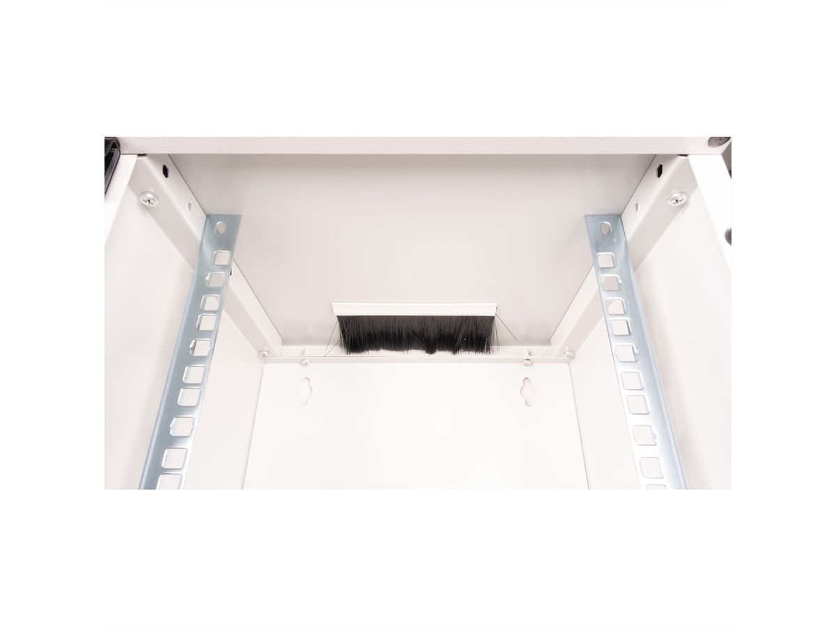 ROLINE 10-inch wall-mounted enclosure 12 U, 312x300 WxD grey