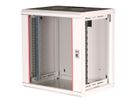 ROLINE 19-inch wall-mounted housing Pro 12 U, 600x450 WxD grey